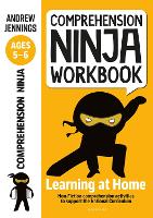 Book Cover for Comprehension Ninja Workbook for Ages 5-6 by Andrew Jennings