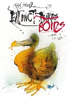 Book Cover for Extinct Boids by Ralph Steadman, Ceri Levy