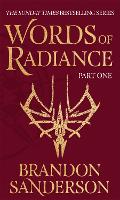 Book Cover for Words of Radiance Part One by Brandon Sanderson