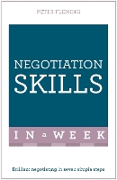 Book Cover for Negotiation Skills In A Week by Peter Fleming