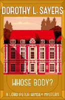 Book Cover for Whose Body? by Dorothy L Sayers