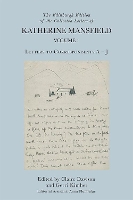 Book Cover for The Edinburgh Edition of the Collected Letters of Katherine Mansfield, Volume 1 Letters to Correspondents a J by Claire Davison