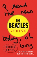 Book Cover for The Beatles Lyrics by Hunter Davies, The Beatles