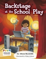 Book Cover for Backstage at the School Play by Alison Reynolds