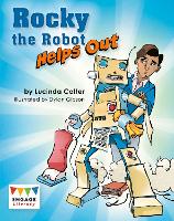 Book Cover for Rocky the Robot Helps Out by Lucinda Cotter