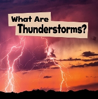 Book Cover for What Are Thunderstorms? by Mari Schuh