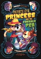 Book Cover for Private Eye Princess and the Emerald Pea by Martin Powell