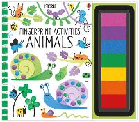 Book Cover for Fingerprint Activities Animals by Fiona Watt