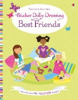 Book Cover for Sticker Dolly Dressing Best Friends by Lucy Bowman