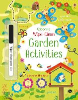 Book Cover for Wipe-Clean Garden Activities by Kirsteen Robson