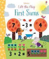 Book Cover for Lift-the-Flap First Sums by Felicity Brooks