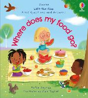 Book Cover for Where Does My Food Go? by Katie Daynes