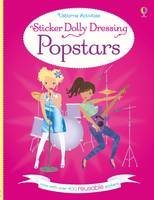 Book Cover for Sticker Dolly Dressing Popstars by Lucy Bowman