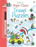 Book Cover for Wipe-clean Travel Puzzles by Jane Bingham