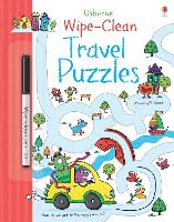 Book Cover for Wipe-Clean Travel Puzzles by Jane Bingham