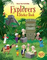 Book Cover for Explorers Sticker Book by Fiona Watt