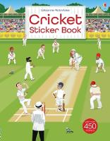 Book Cover for Cricket Sticker Book by Emily Bone