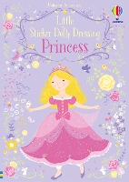 Book Cover for Little Sticker Dolly Dressing Princess by Fiona Watt