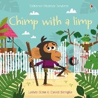 Book Cover for Chimp with a Limp by Lesley Sims