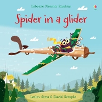 Book Cover for Spider in a Glider by Lesley Sims