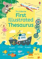 Book Cover for First Illustrated Thesaurus by Caroline Young