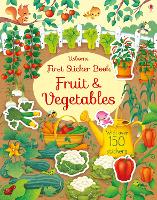 Book Cover for First Sticker Book Fruit and Vegetables by Hannah (EDITOR) Watson