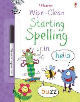 Book Cover for Wipe-clean Starting Spelling by Jane Bingham