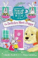 Book Cover for The Twitches Meet a Puppy by Hayley Scott