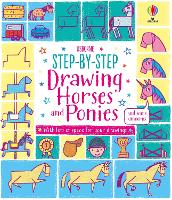 Book Cover for Step-by-step Drawing Horses and Ponies by Fiona Watt