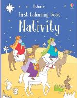 Book Cover for First Colouring Book Nativity by Felicity Brooks, Felicity Brooks