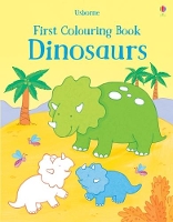 Book Cover for First Colouring Book Dinosaurs by Sam Taplin