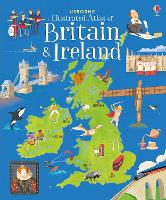 Book Cover for Usborne Illustrated Atlas of Britain and Ireland by Struan Reid