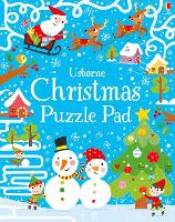 Book Cover for Christmas Puzzle Pad by Simon Tudhope