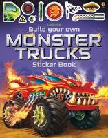 Book Cover for Build Your Own Monster Trucks Sticker Book by Simon Tudhope