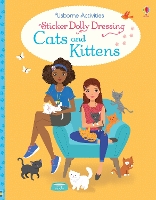 Book Cover for Sticker Dolly Dressing Cats and Kittens by Lucy Bowman