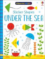 Book Cover for Sticker Shapes Under the Sea by Sam Smith