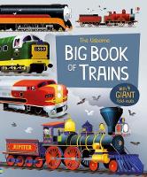 Book Cover for The Usborne Big Book of Trains by Megan Cullis