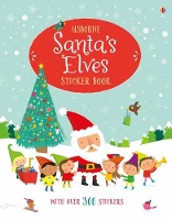 Book Cover for Santa's Elves Sticker Book by Fiona Watt