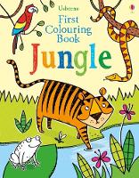 Book Cover for First Colouring Book Jungle by Alice Primmer