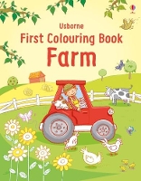 Book Cover for First Colouring Book Farm by Jessica Greenwell