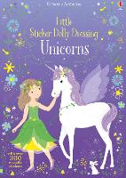 Book Cover for Little Sticker Dolly Dressing Unicorns by Fiona Watt