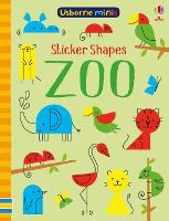 Book Cover for Sticker Shapes Zoo by Sam Smith