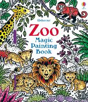 Book Cover for Zoo Magic Painting Book by Sam Taplin