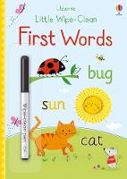 Book Cover for Little Wipe-Clean First Words by Felicity Brooks