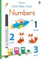 Book Cover for Little Wipe-Clean Numbers by Felicity Brooks