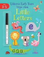 Book Cover for Early Years Wipe-Clean Little Letters by Jessica Greenwell