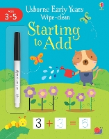 Book Cover for Early Years Wipe-Clean Starting to Add by Jessica Greenwell