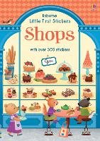 Book Cover for Little First Stickers Shops by Abigail Wheatley