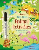 Book Cover for Wipe-Clean Animal Activities by Kirsteen Robson
