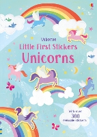 Book Cover for Little First Stickers Unicorns by Hannah Watson